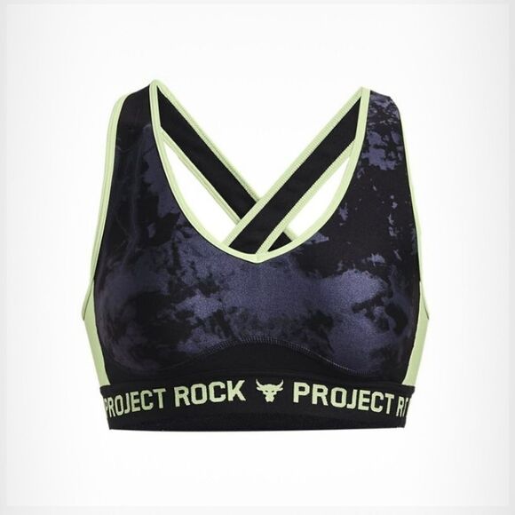 Under Armour Other - UnderArmor Women's Project Rock Crossback Printed Sports Bra NWT